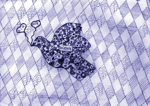 Bosnian child's art